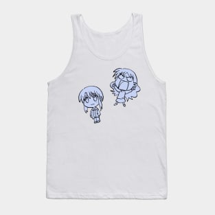 I draw chibi minamo and yukari sensei / azumanga daioh Tank Top